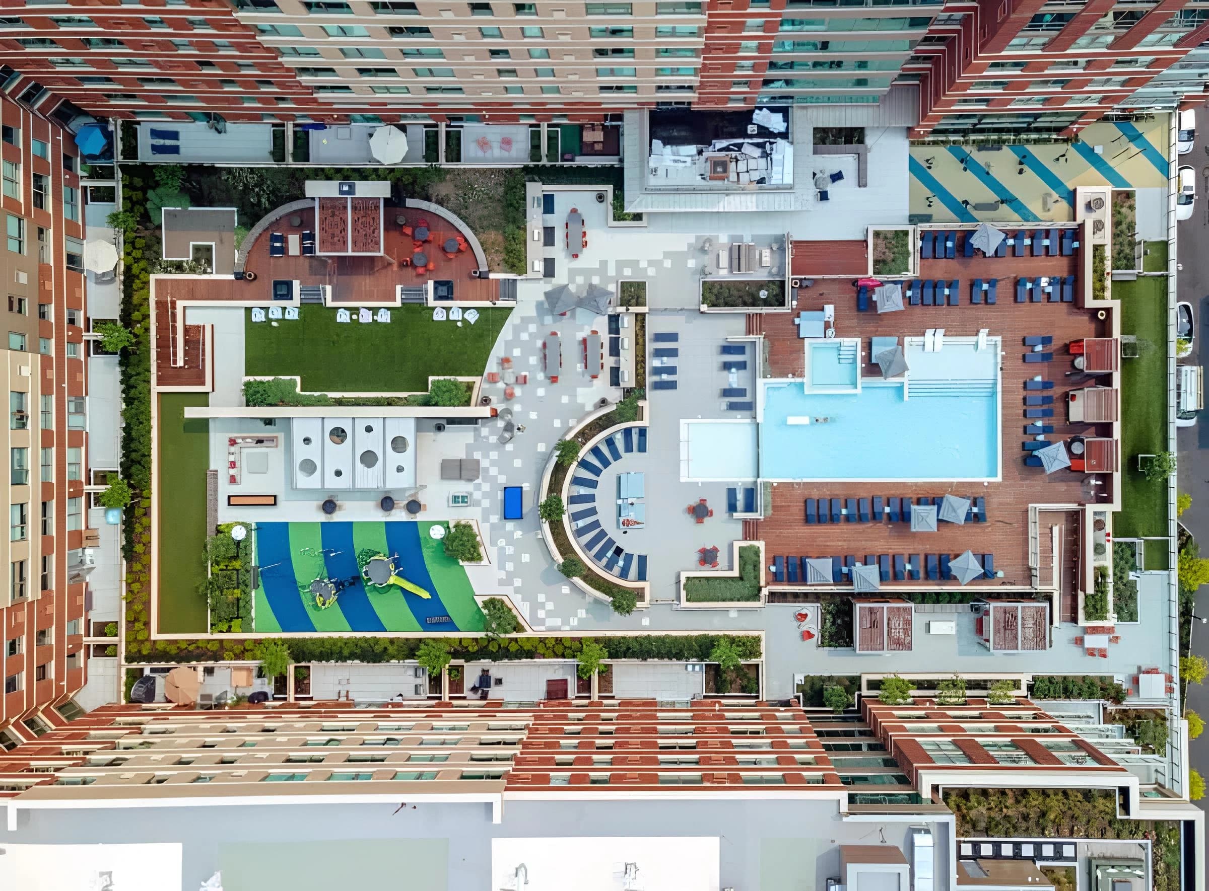 Fort Lee and Edgewater skyline