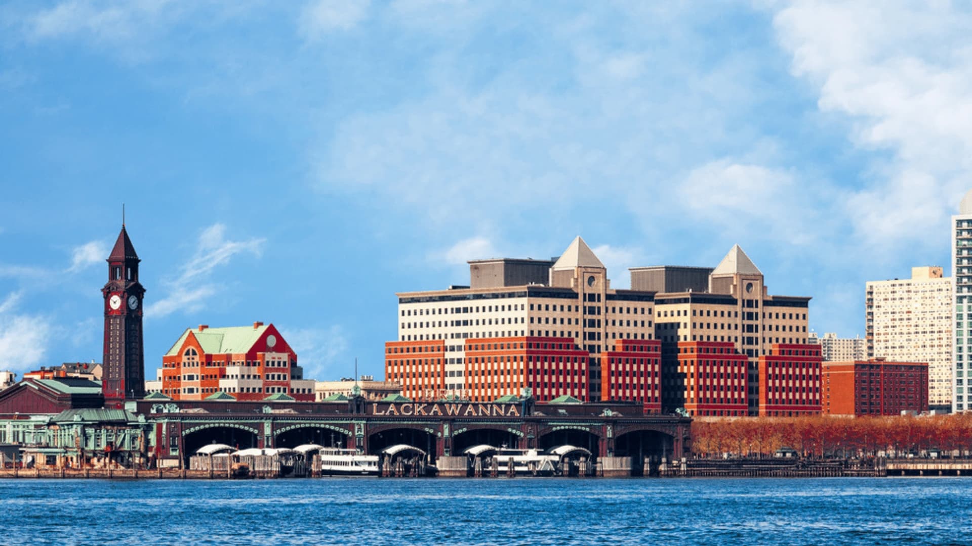 Fort Lee and Edgewater skyline